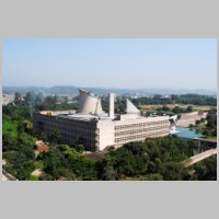 Palais de l'Assemblée du Pendjab, réalisé en 1955 par Le Corbusier à Chandigarh, Foto Sanyam Bahga , Wikipedia.jpg